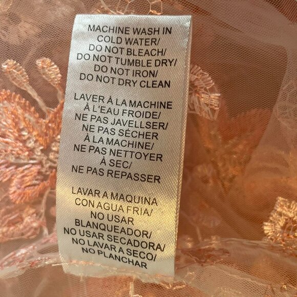 California Moonrise Pink floral overcoat size M. - Picture 5 of 8